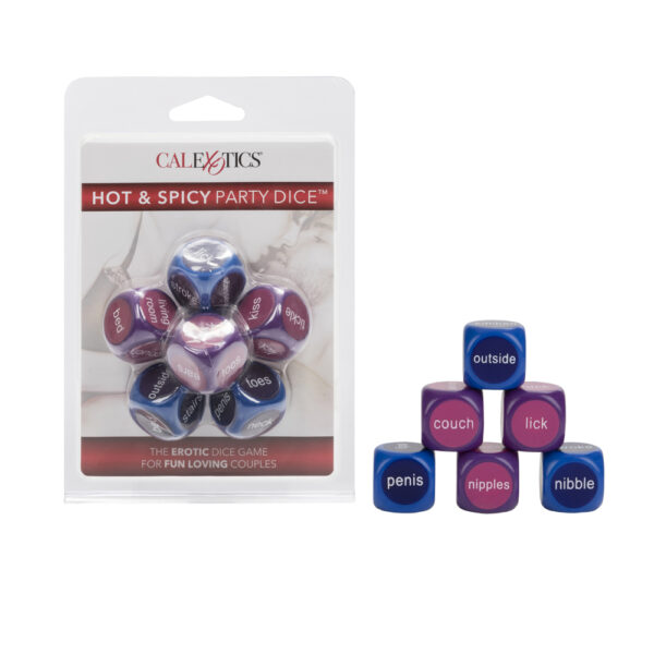 716770043313 Hot & Spicy Party Dice Multi-Colored