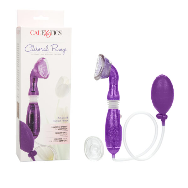 716770048332 Intimate Pump Advanced Clitoral Pump Purple