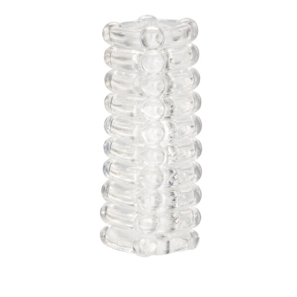 716770048905 2 Ribbed Stroker Clear