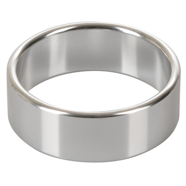 716770055743 3 Alloy Metallic Ring Extra Large Silver