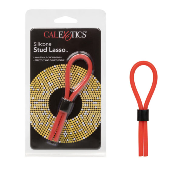 716770061966 Silicone Stud Lasso Red