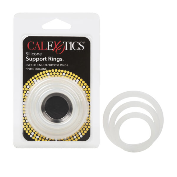 716770062468 Silicone Support Rings Clear