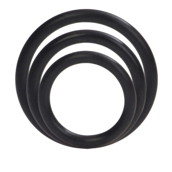 716770062475 3 Silicone Support Rings Black