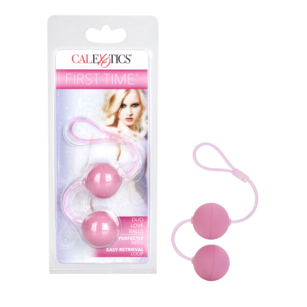 716770066800 First Time Love Balls Duo Lover Pink