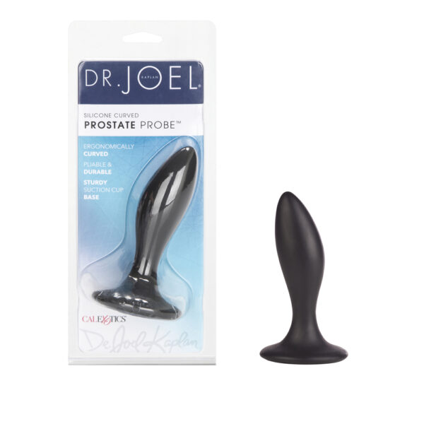 716770075468 Dr. Joel Kaplan Silicone Curved Prostate Probe Black