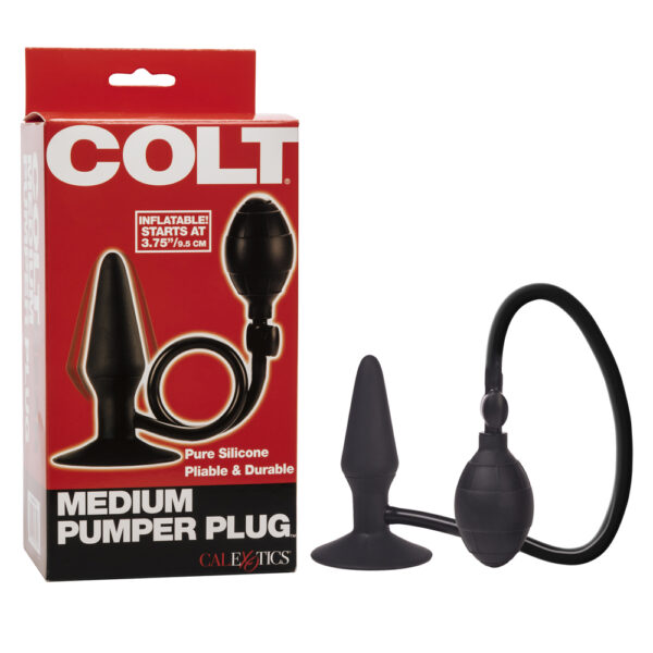 716770075598 Colt Medium Pumper Plug Black