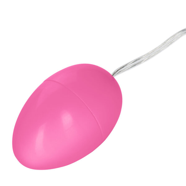 716770080462 3 Pocket Exotics Vibrating Pink Egg Pink