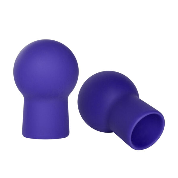 716770083500 2 Nipple Play Silicone Advanced Nipple Suckers Purple