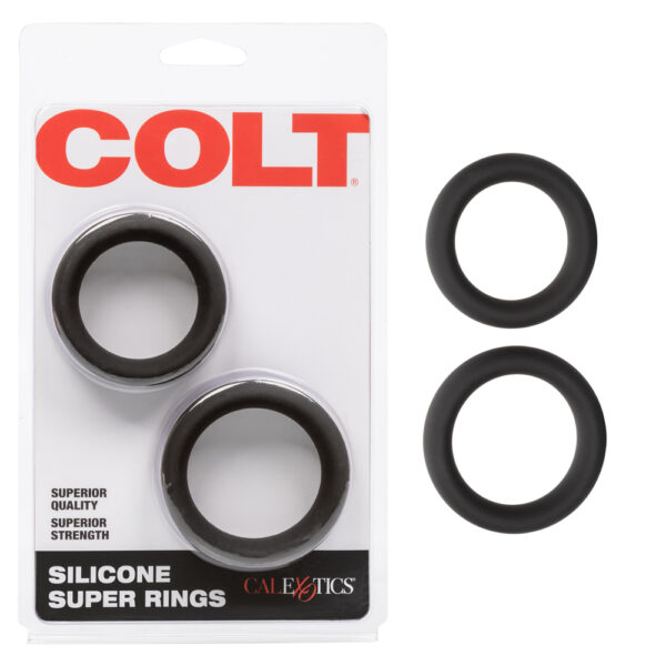 716770085023 Colt Silicone Super Rings Black