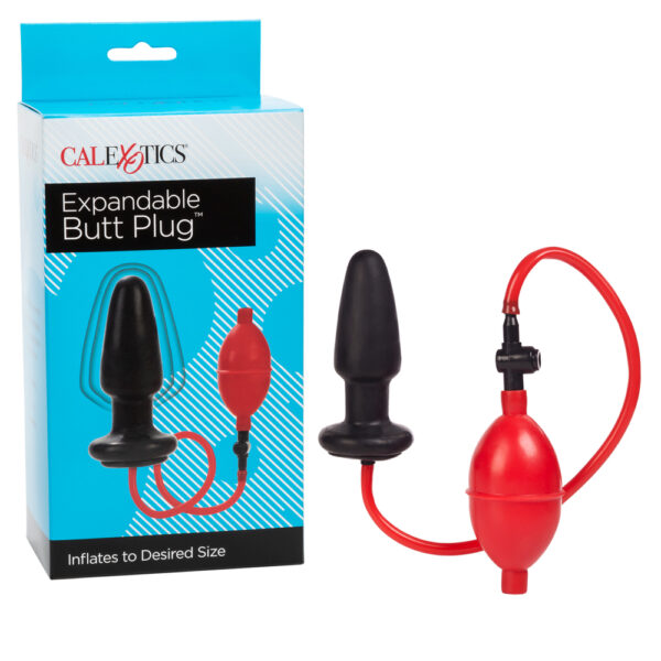 716770087249 Expandable Butt Plug Black