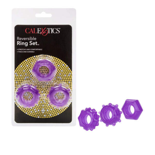 716770087379 Reversible Ring Set Purple