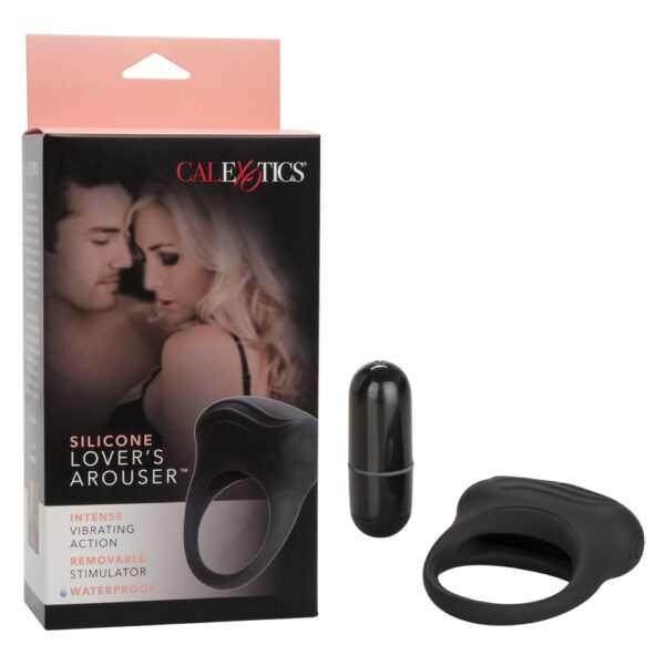 716770087485 Silicone Lover's Arouser Black