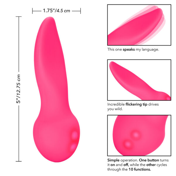 716770087584 3 Mini Marvels Silicone Marvelous Flicker Pink