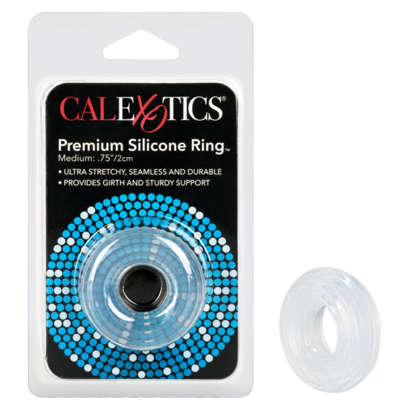 716770087768 Premium Silicone Ring Medium Clear