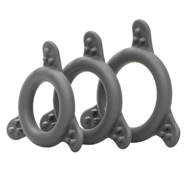 716770088307 2 Pro Series Silicone Ring Set Gray