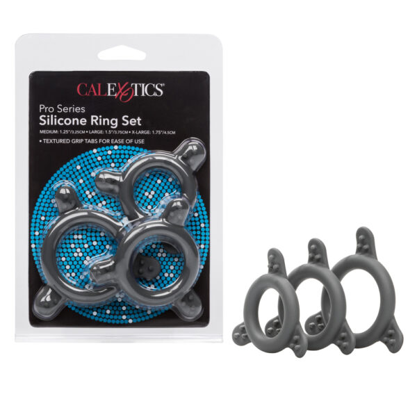 716770088307 Pro Series Silicone Ring Set Gray