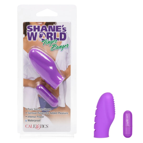 716770088543 Shane's World Finger Banger Purple