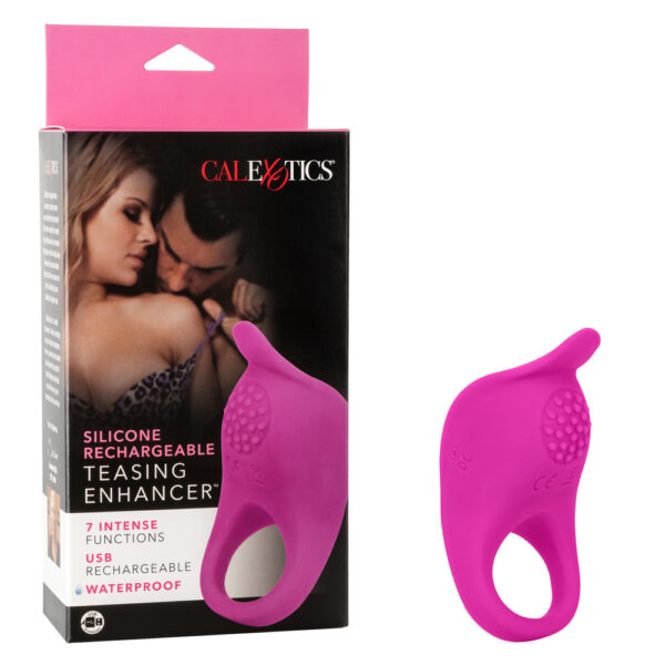 716770089762 Silicone Rechargeable Teasing Enhancer