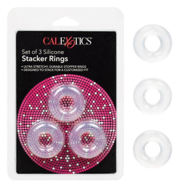 716770091499 Set Of 3 Silicone Stacker Rings