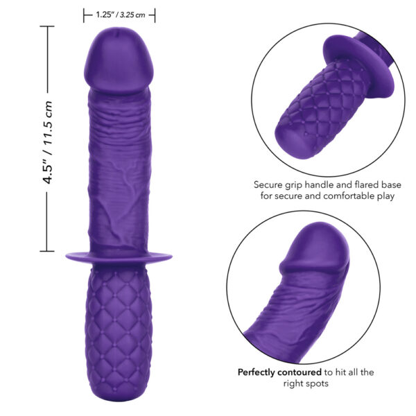 716770091956 3 Silicone Grip Thruster Purple