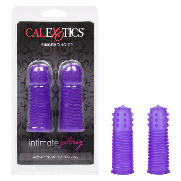 716770091970 Intimate Play Finger Tingler Purple