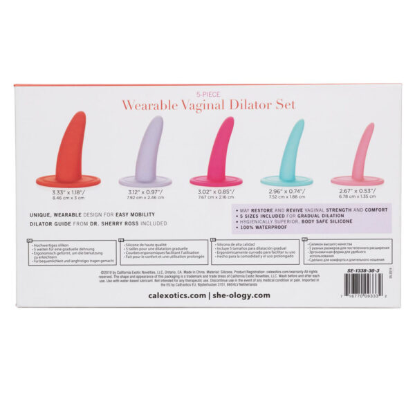 716770093332 2 She-Ology 5Pc Wearable Vaginal Dilator Set