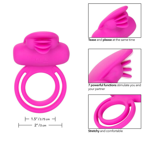 716770093356 3 Rechargeable Dual Clit Flicker Enhancer