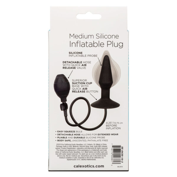 716770093813 2 Medium Silicone Inflatable Plug