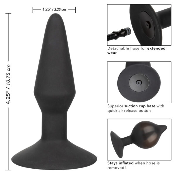 716770093813 3 Medium Silicone Inflatable Plug