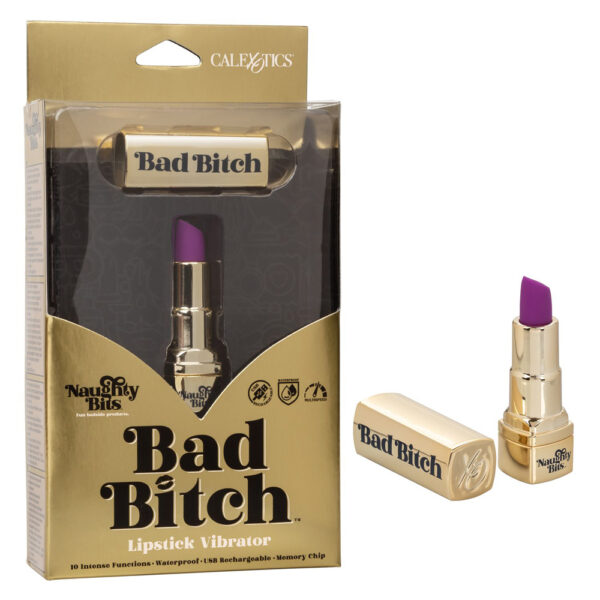 716770094292 Naughty Bits Bad Bitch Lipstick Vibrator