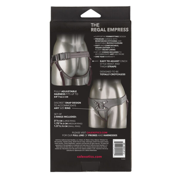 716770094551 2 Her Royal Harness The Regal Empress Pewter