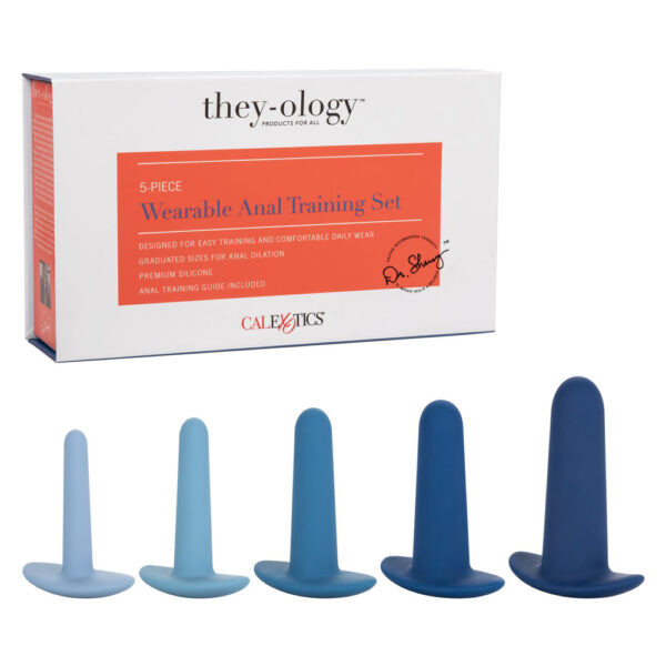 716770095459 2 They-ology 5-Piece Wearable Anal Training Set