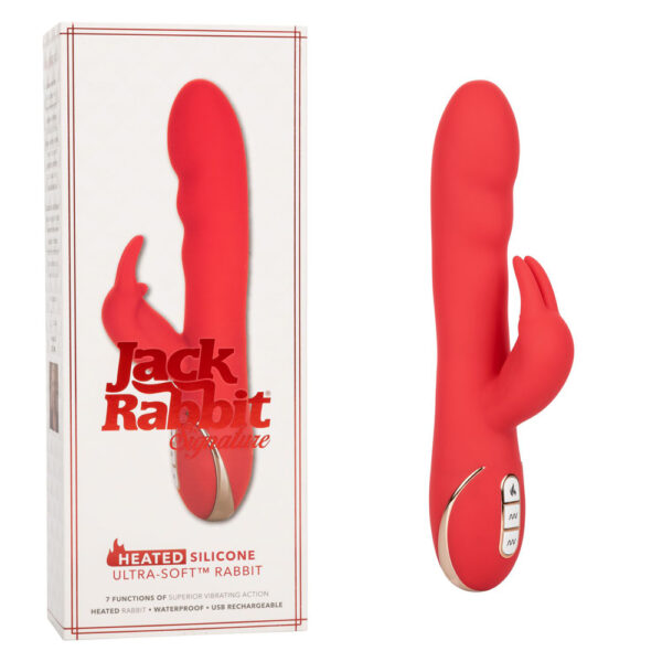 716770095602 3 Jack Rabbit Signature Heated Silicone Ultra-Soft Rabbit