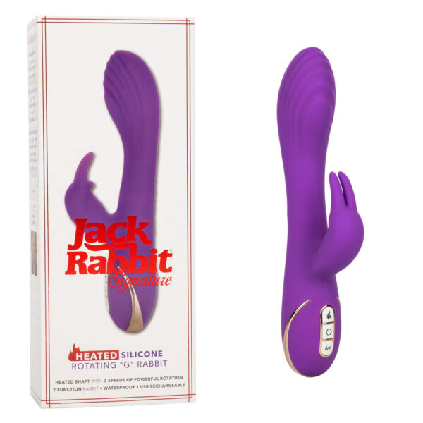 716770095619 2 Jack Rabbit Signature Heated Silicone Rotating