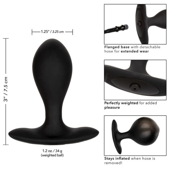 716770095831 3 Weighted Silicone Inflatable Plug
