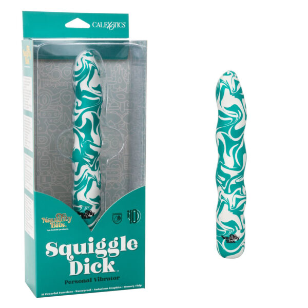 716770096876 Naughty Bits Squiggle Dick Personal Vibrator