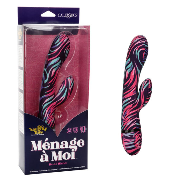 716770096883 Naughty Bits Menage A Moi Dual Wand