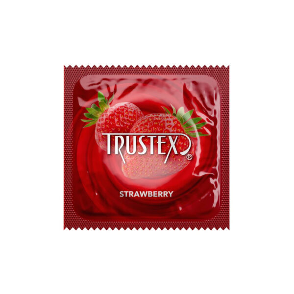 726893112384 2 Trustex Strawberry Condoms 3PK