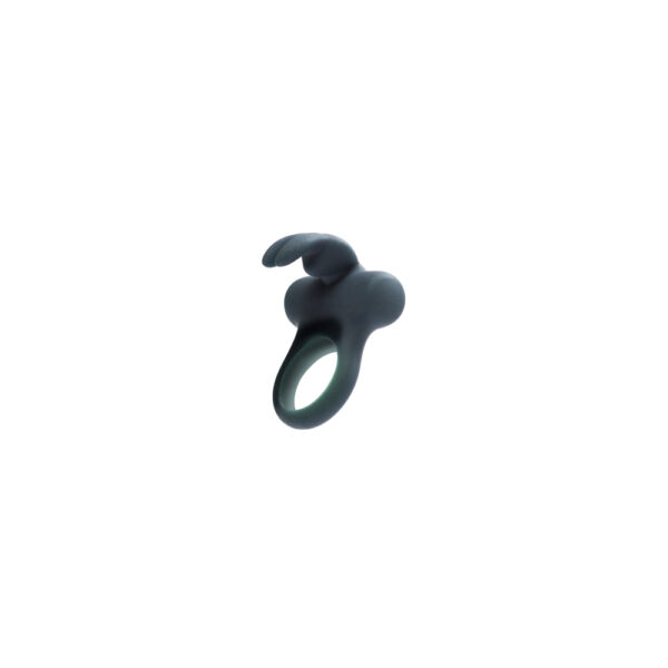 731882511369 2 Frisky Bunny Vibrating Ring - Black Pearl