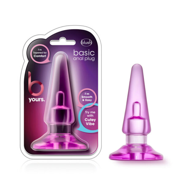 735380241100 B Yours Basic Anal Plug Pink