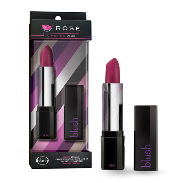 735380372156 Rose Lipstick Vibe Black