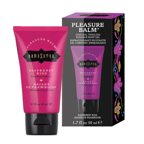 739122000710 Pleasure Balm Raspberry Kiss 1.7 oz.