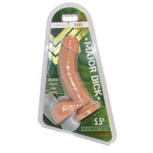 752875207113 Major Dick Army Caramel 5.5"