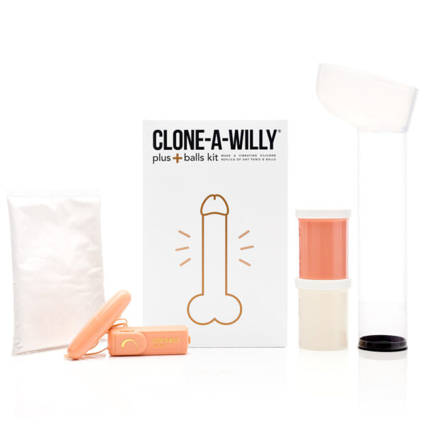 763290093274 2 Clone-A-Willy + Balls Kit Light Skin Tone