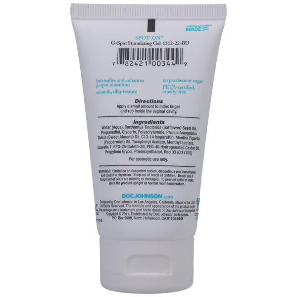 782421003432 3 Spot-On G-Spot Stimulating Gel For Women 2 oz.