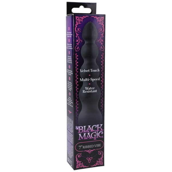 782421006518 Black Magic - 7" Ribbed Vibe Black