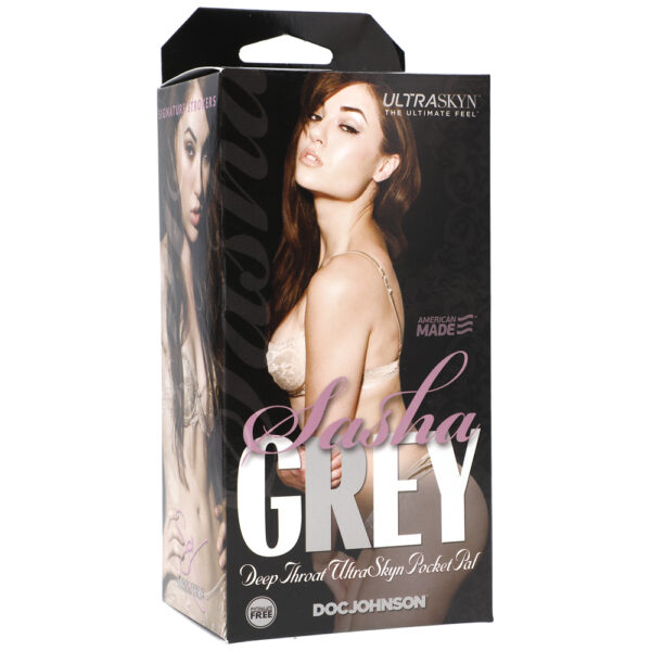 782421006846 Signature Strokers Sasha Grey - ULTRASKYN Deep Throat Pocket Pal Vanilla