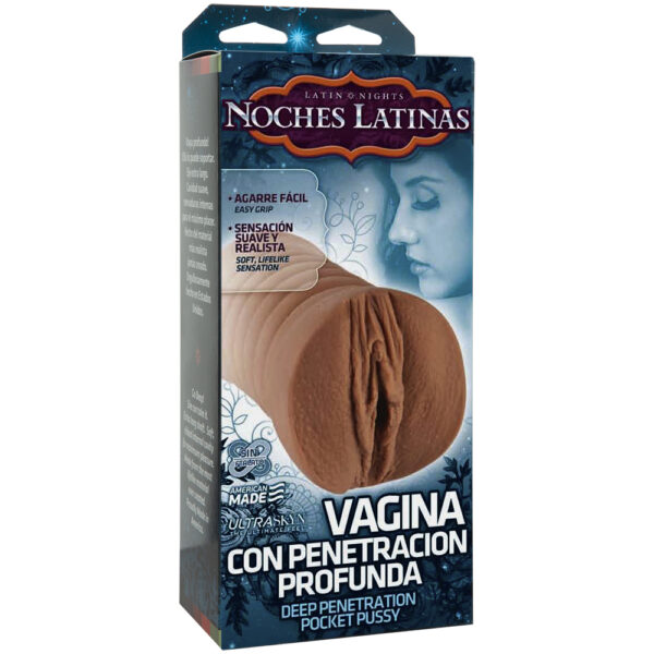 782421007515 Noches Latinas - ULTRASKYN Vagina Con Penetracion Profunda Caramel