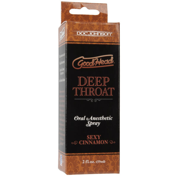 782421007812 Goodhead - Deep Throat Spray - Sexy Cinnamon