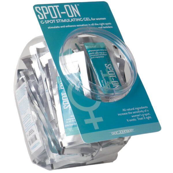 782421008291 Spot-On - G-Spot Stimulating Gel For Women - Fishbowl Display - 100 Pieces